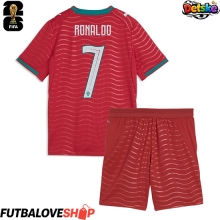 Dres Portugalsko Cristiano Ronaldo #7 Domáci pre deti MS 2026 Krátky Rukáv (+ trenírky)